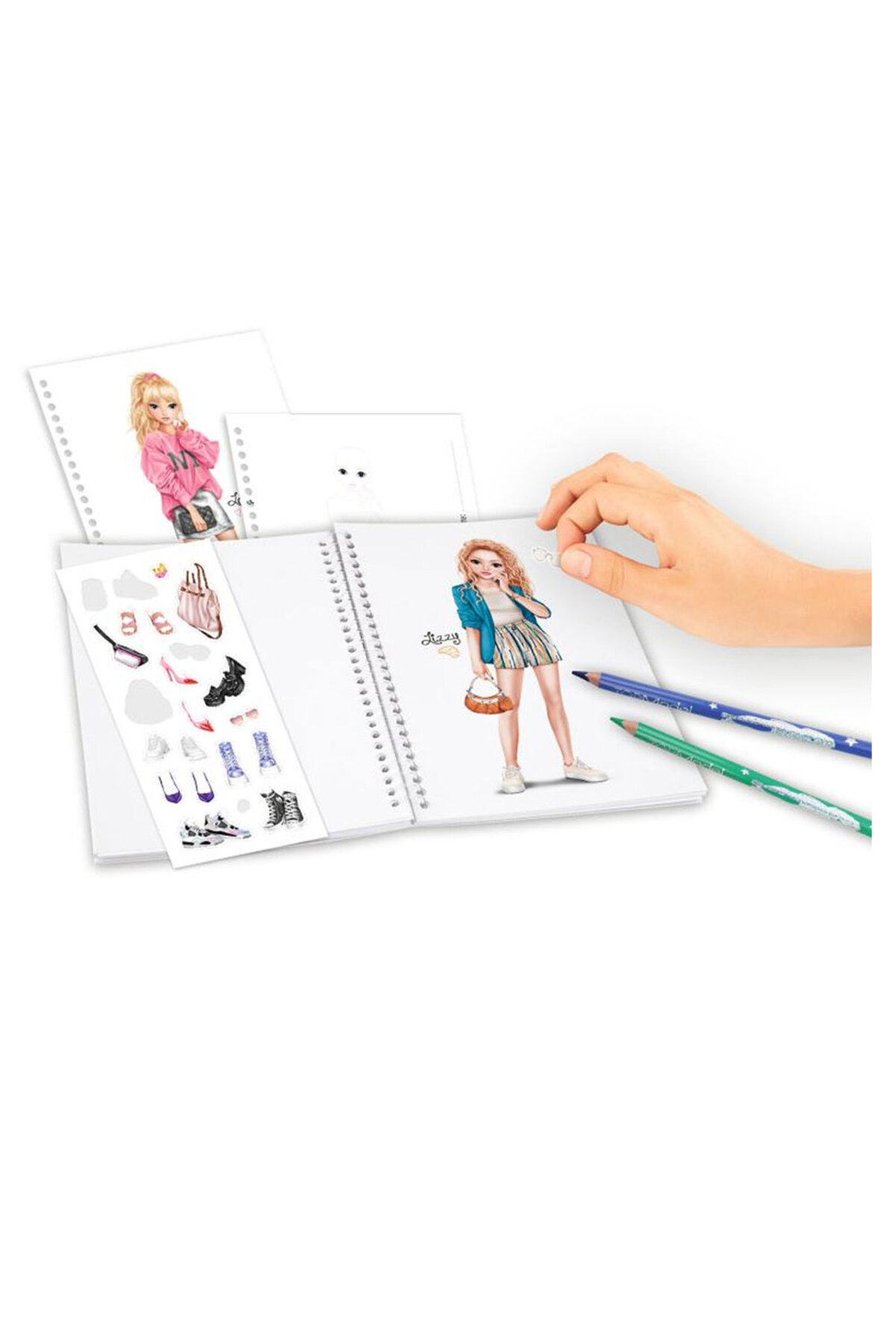 Top Model Kedili Küçük Tasarım Defteri 12726 fotoğrafı 2 (önizleme)