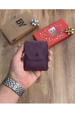 ByAkgöz Hakiki Deriden Üretilmiş Minimal Viral Cüzdan ve Kartlık 2063 Model