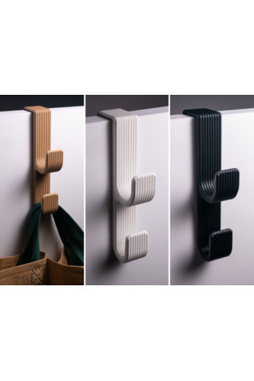 Zeyline Kapı Üstü ve Duşakabin Askısı – Kancalı Duvar Tutucu