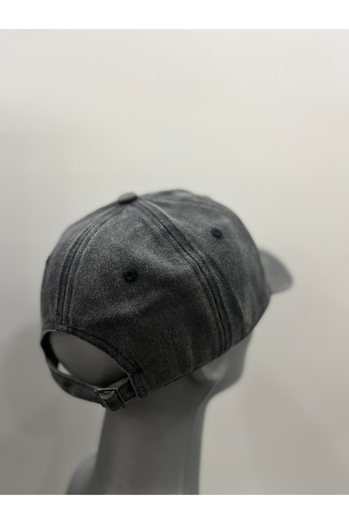 Butik Unisex Yıkanmış Eskitme Şapka %100 Pamuk Ayarlanabilir Vintage Baseball Cap görsel 3