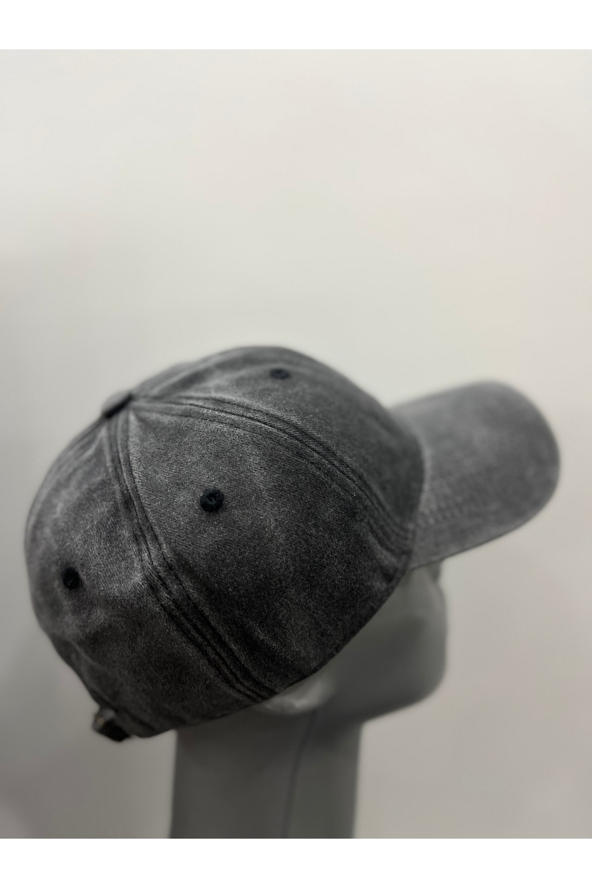 Butik Unisex Yıkanmış Eskitme Şapka %100 Pamuk Ayarlanabilir Vintage Baseball Cap görsel 4