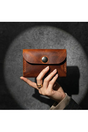 Deri Sepeti Terra Mini Kartlık Hakiki Deri