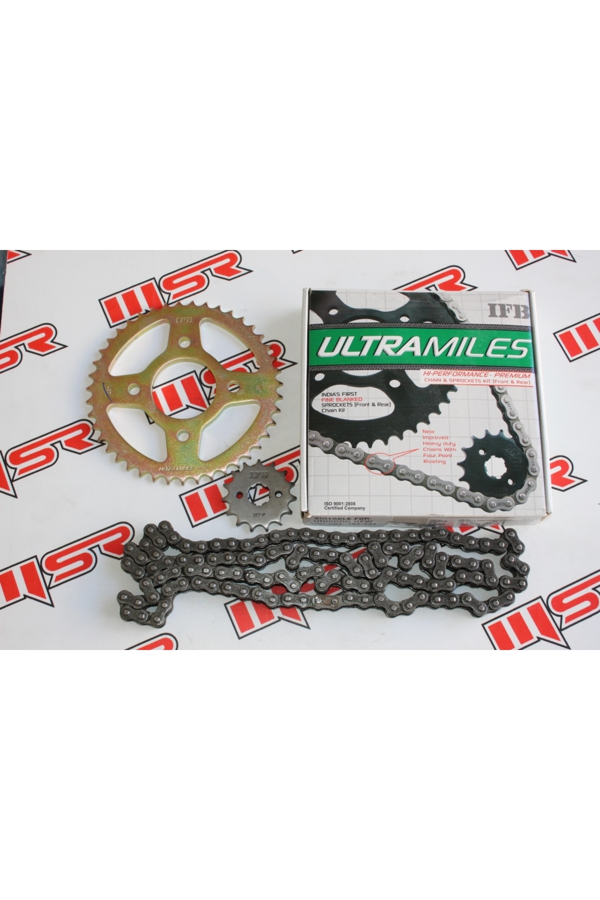 Empressco Yamaha YBR 125 Zincir Dişli Seti 14/45 Baka A Kalite, Ön
