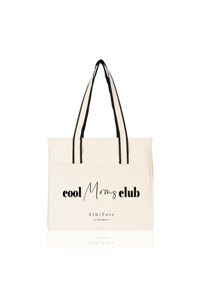 AlbiTote by Dsdesignarts AlbiTote Cool Moms Club Kanvas Totebag