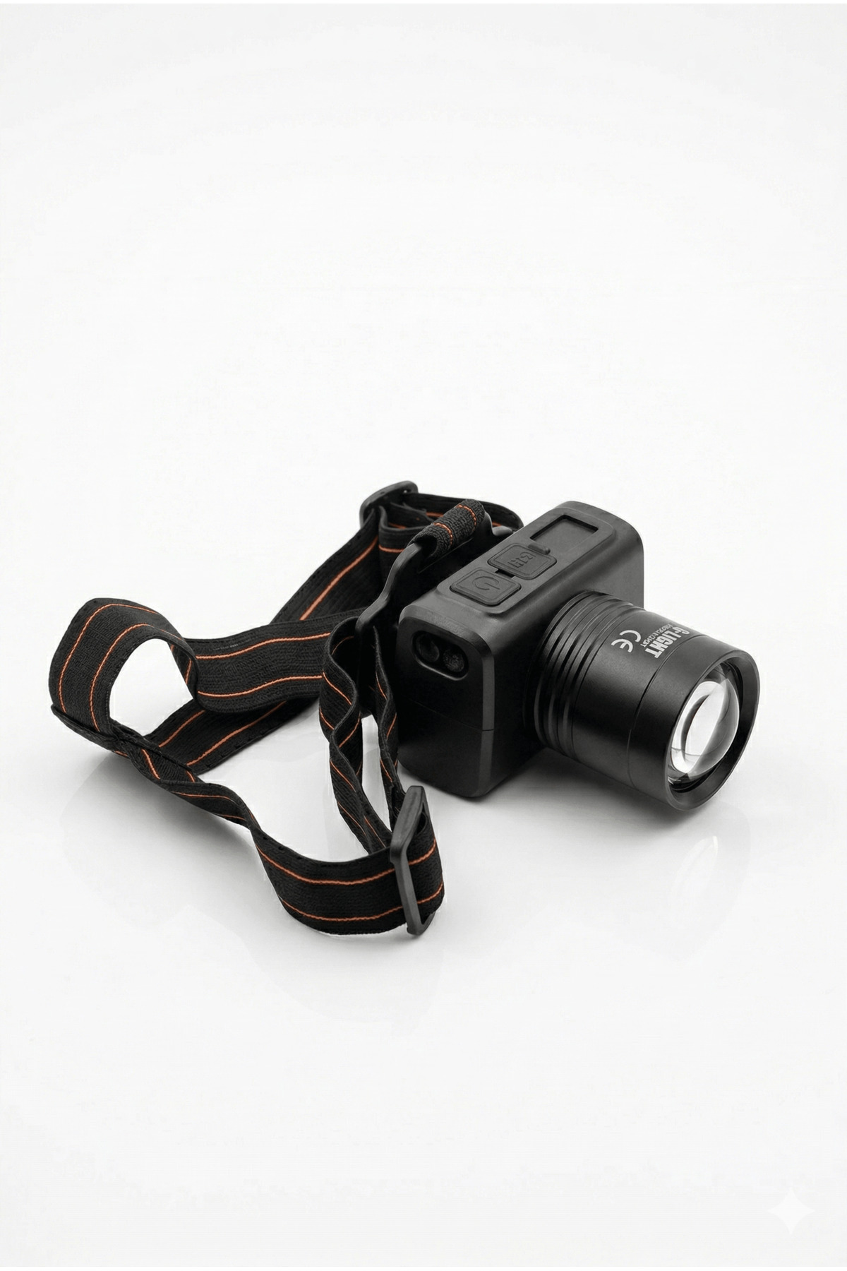 KLIGHT Şarjlı Ultra Güçlü LED Kafa Lambası - Dijital Göstergeli