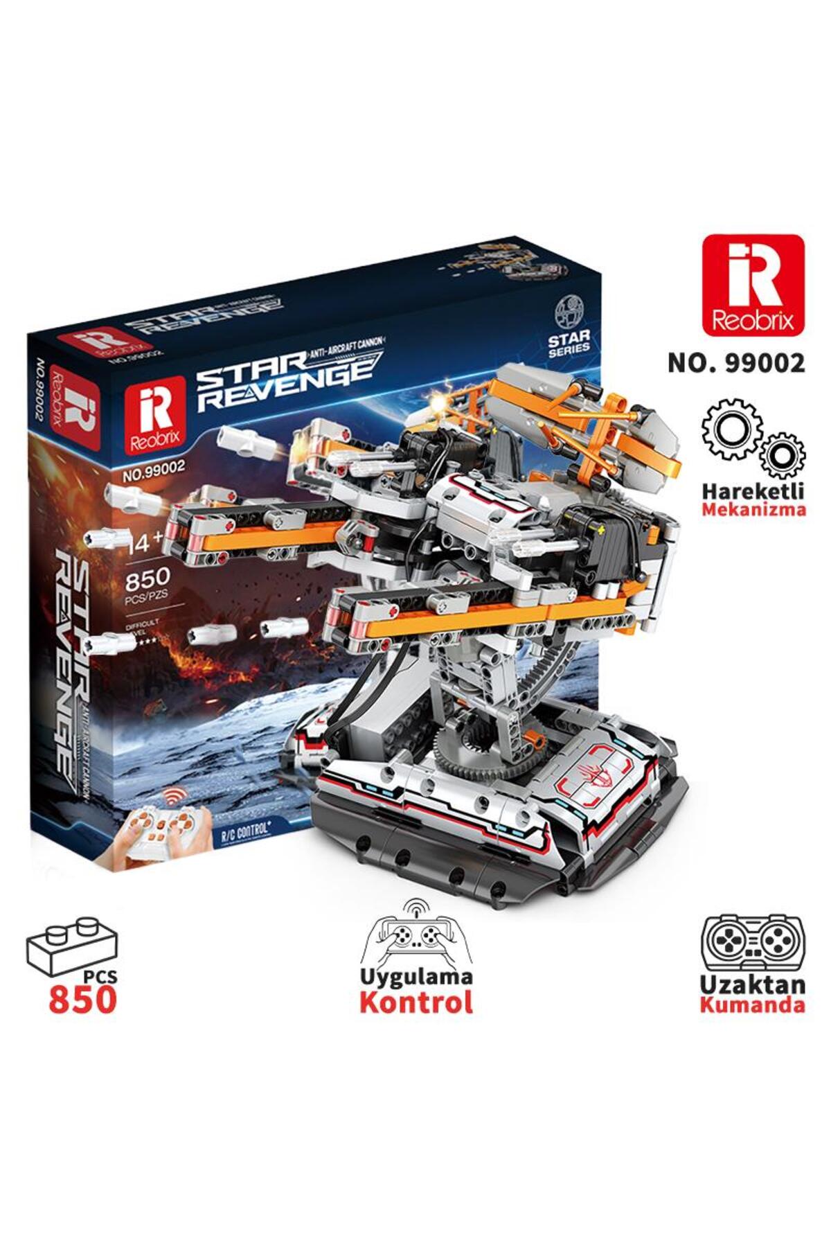 REOBRIX 99002 Uçaksavar Topu (Star Revenge Anti-Aircraft Connon