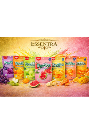 Essentra Home Peelerz Jelibon Mega Paket 8’li Set – Karışık Meyve Aromalı Soy...