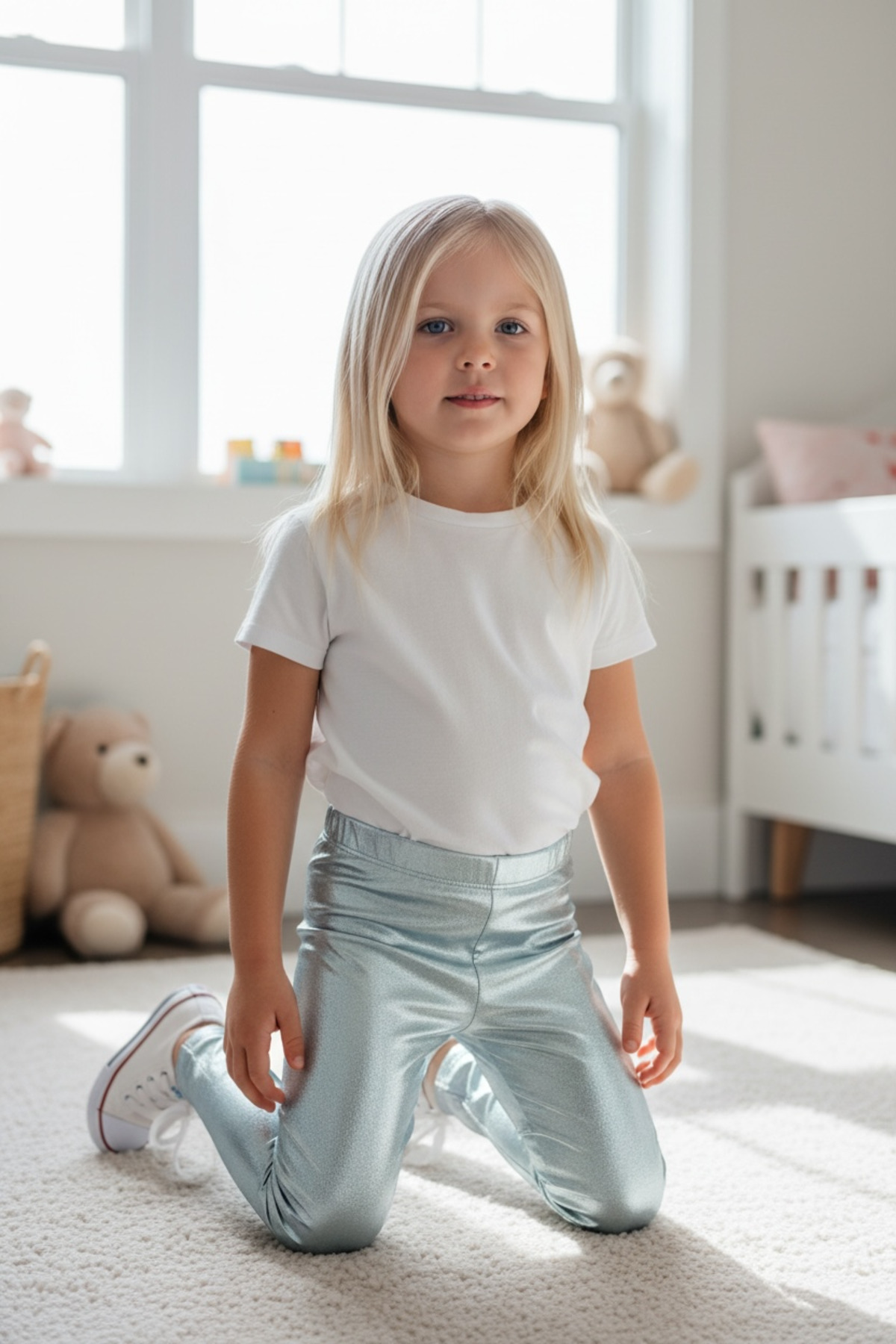 BİANCOFİGLİO Kız çocuk tayt fotoğrafı 2 (önizleme)