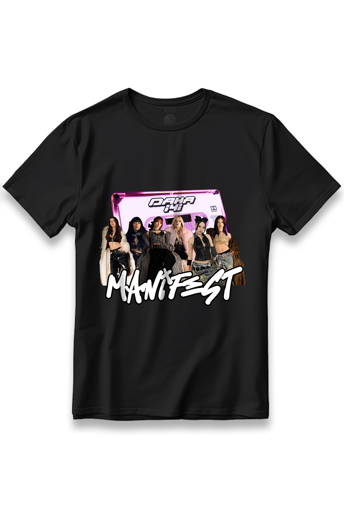 EZG Business Manifest Daha İyi Şarkı Kapak Kaset Baskılı T-Shirt