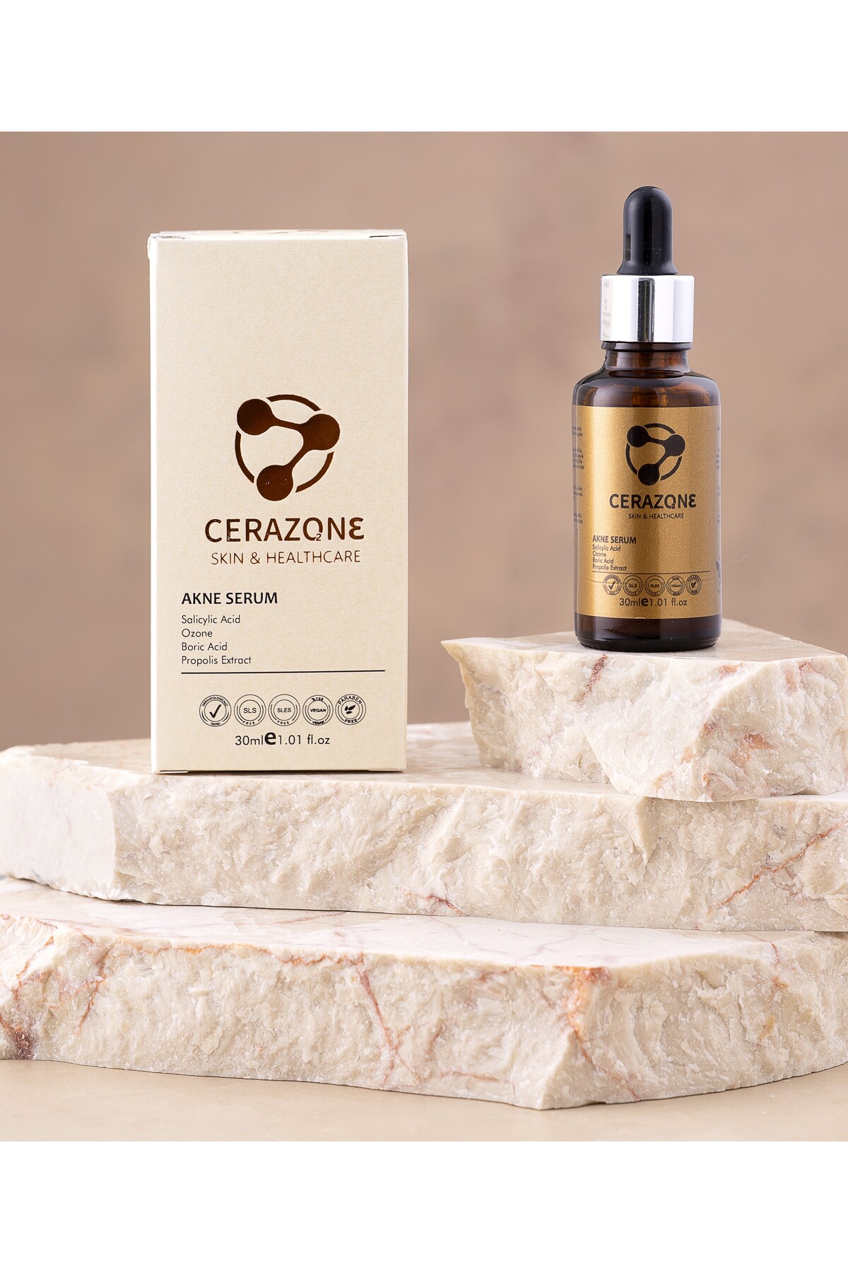 Akne Serum ve Gözenek Sıkılaştırıcı Serum 30 ML