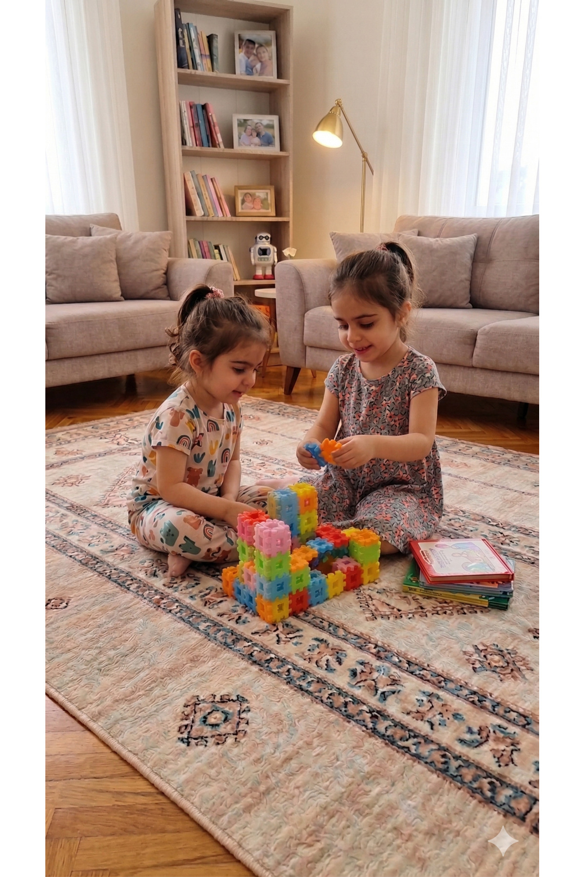 toysmilla Harf-Sayı Blok Oyuncagı Montessori Okul Öncesi +3 Yaş Yapım Seti Bul Tak Blok Eğitici fotoğrafı 4 (önizleme)