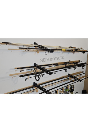 Bermetu Olta Kamışı Tutucu/Duvar askısı