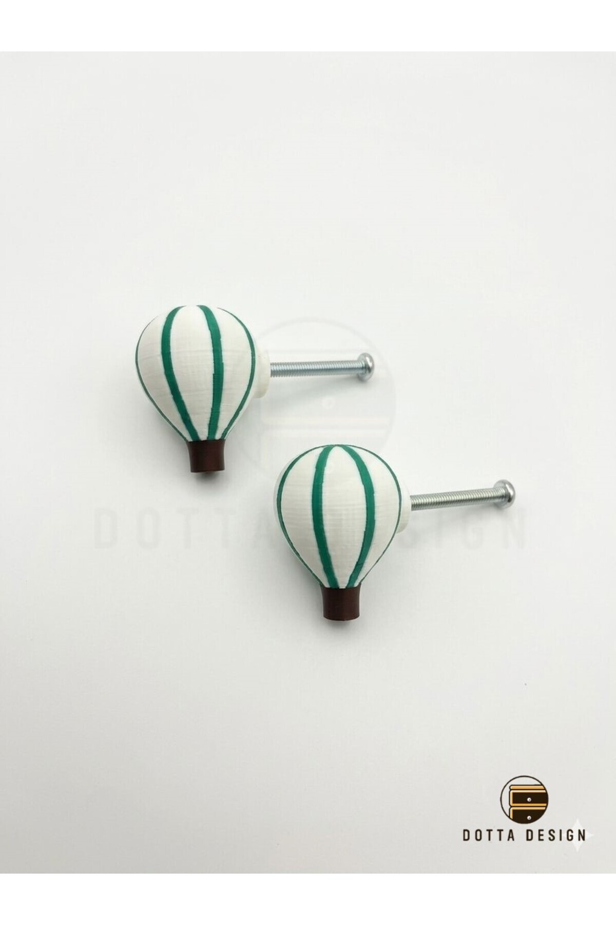 Dotta Design Çocuk Odası Kulpları - Yeşil Balon Kulp (Tekli) fotoğrafı 4 (önizleme)