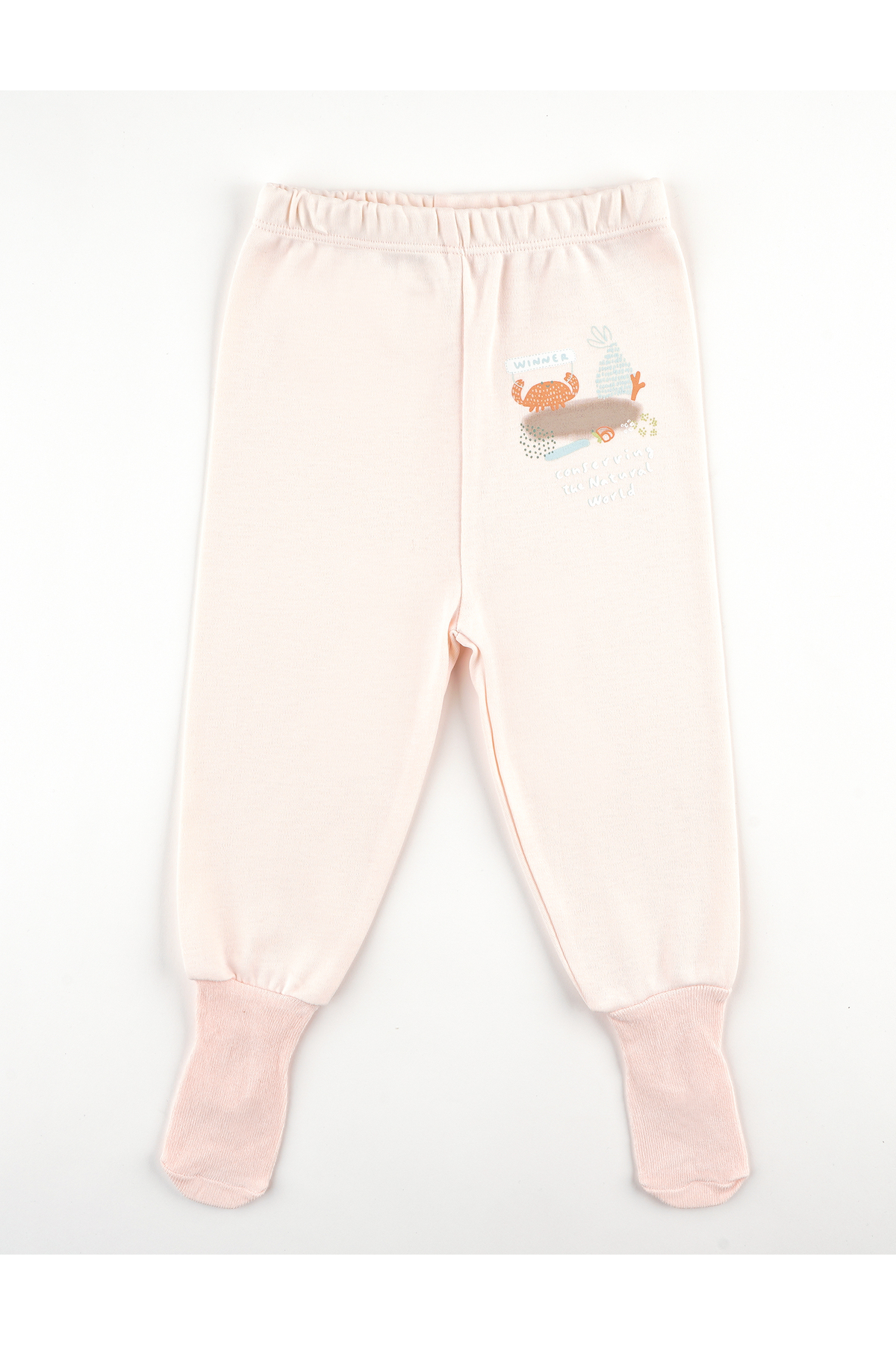 Mother Love %100 ORGANİK PAMUK 2'li Çoraplı Tek Alt 3-36 Ay fotoğrafı 5 (önizleme)