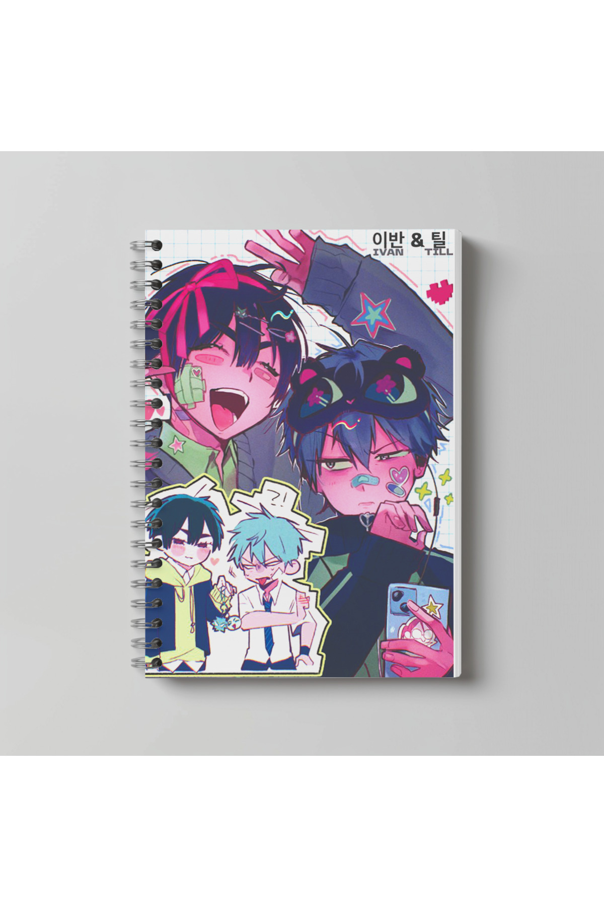 nihonwosekai Alien Stage Anime A4 Boy 60 Yaprak Çizgisiz Karakter