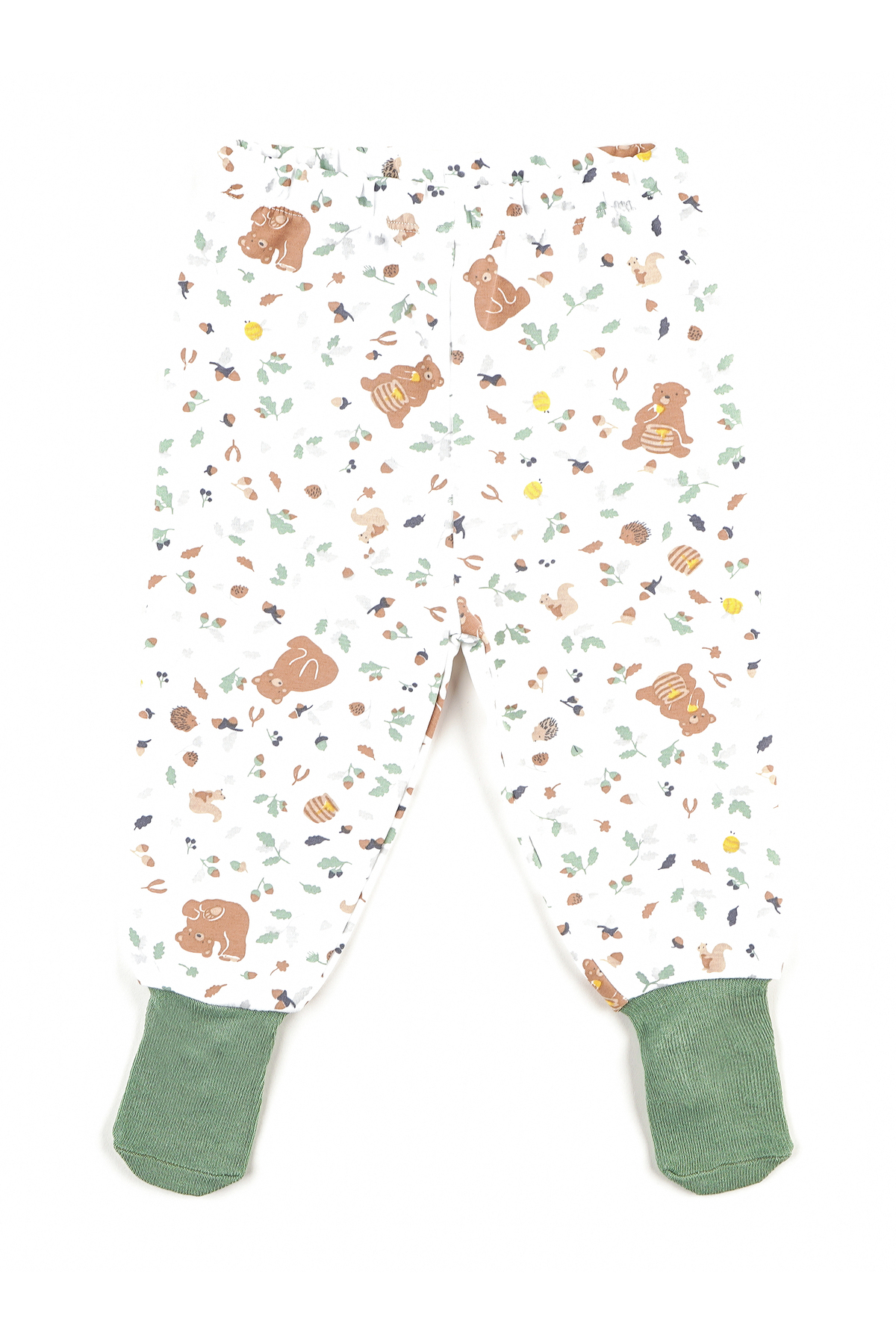 Mother Love %100 ORGANİK PAMUK 2'li Çoraplı Tek Alt 3-36 Ay fotoğrafı 4 (önizleme)