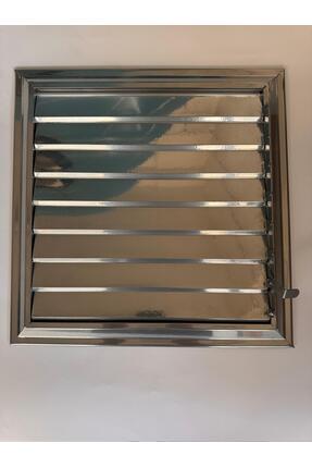 Meridyen Menfez 50x50 KROM Alüminyum Banyo Panjuru