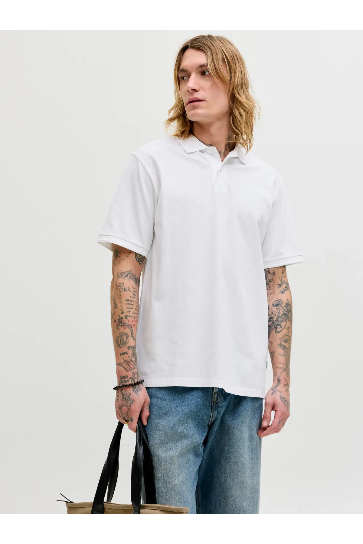 تی‌شرت مردانه یقه پولو کد ۱۲۲۹۳۰۱۶ جک اند جونز پولوشرت Jack & Jones