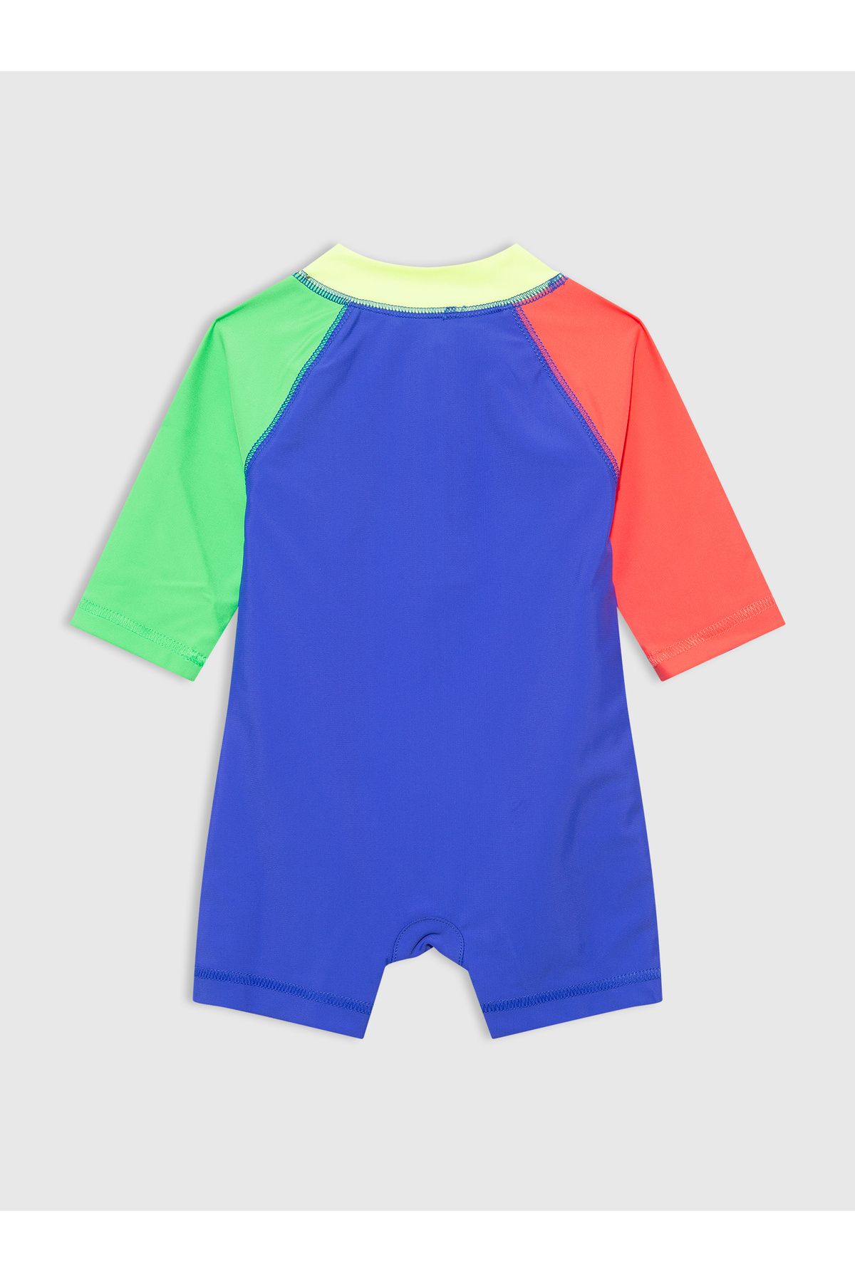 GAP Bebek Çok Renkli Fermuarlı Tulum Mayo fotoğrafı 2 (önizleme)