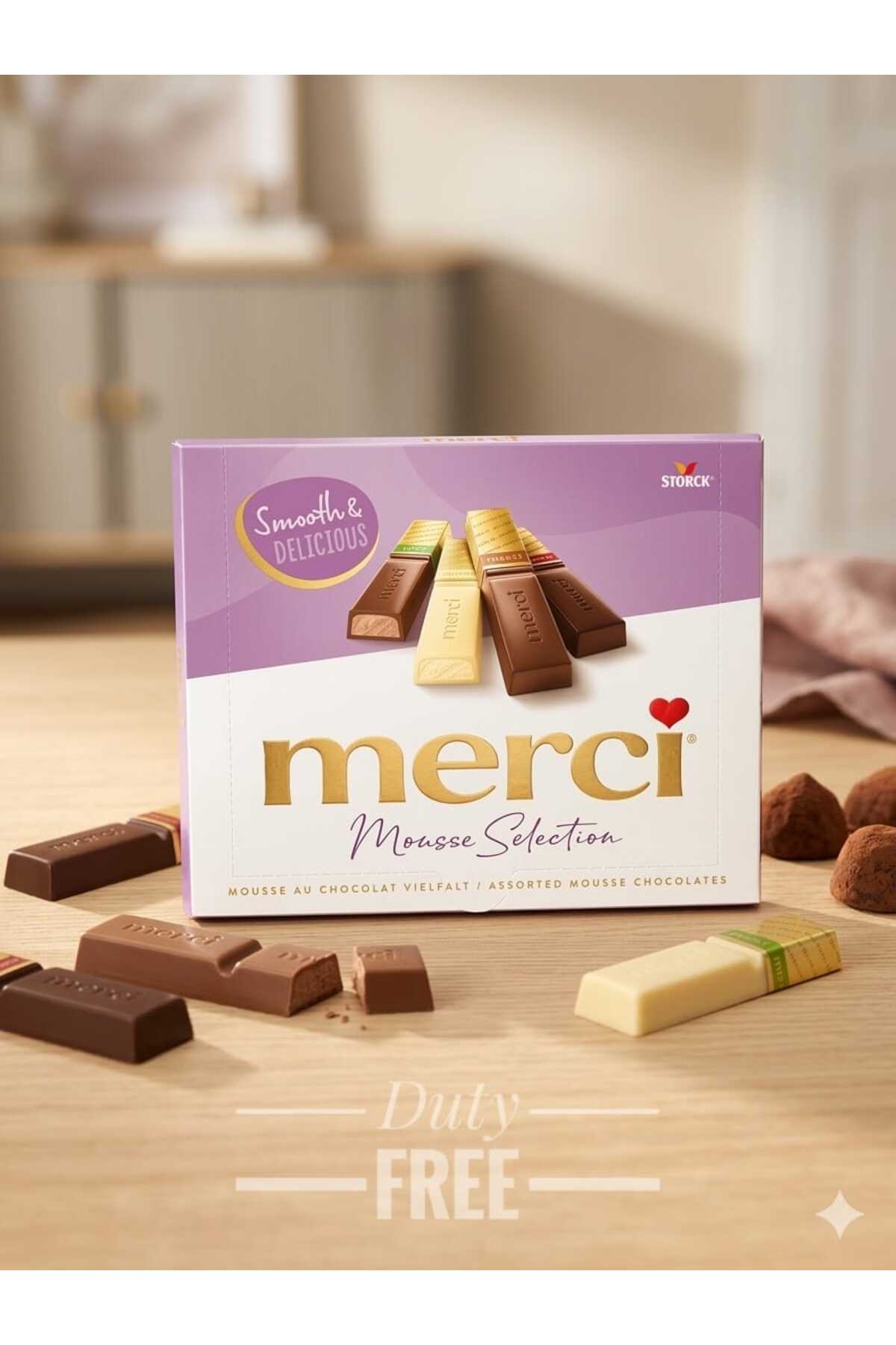 hijazigroup Merci Mousse Selection assorted chocolate 210g