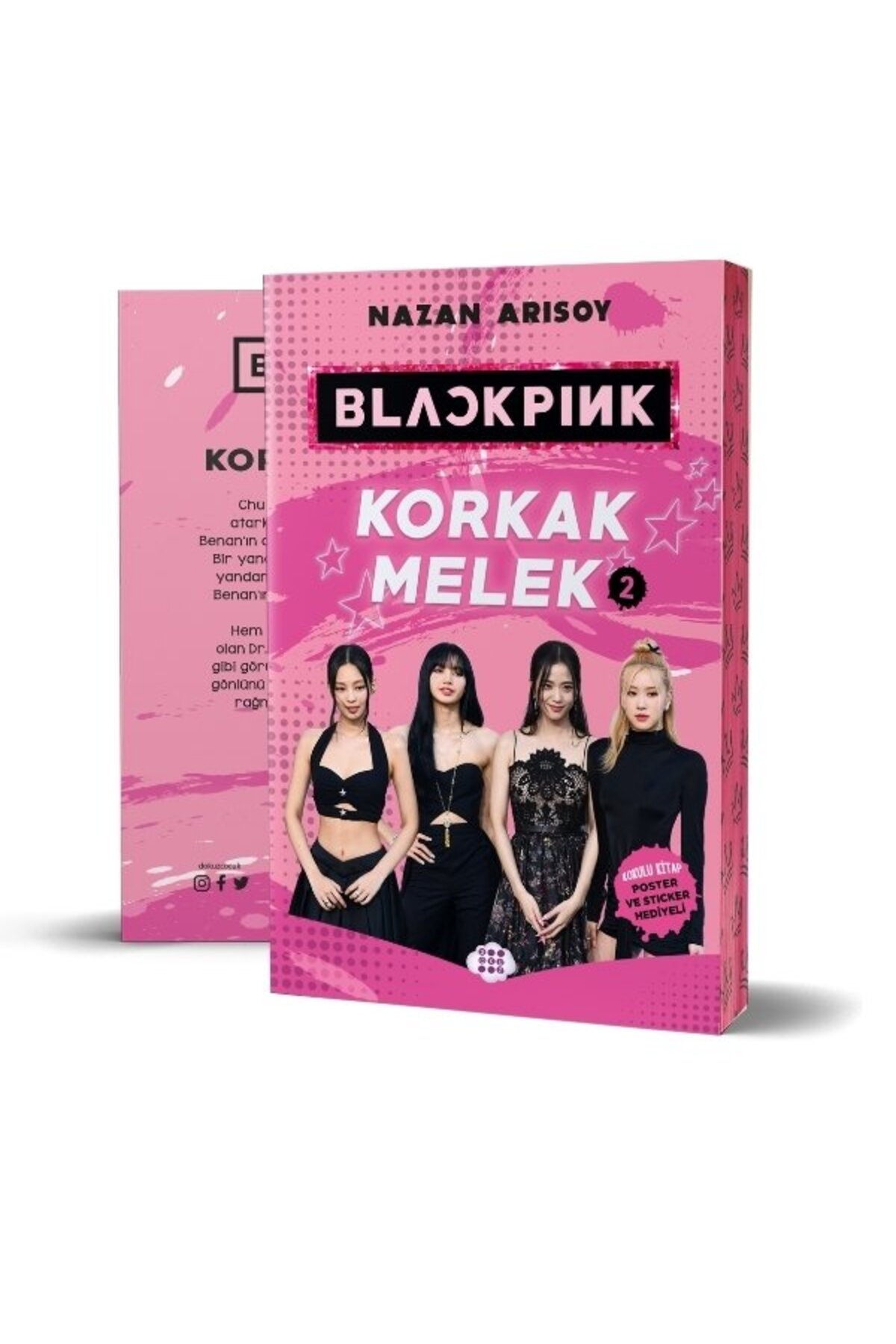 Dokuz Yayınları Blackpink Korkak Melek 1-2 Kitap Seti - Nazan