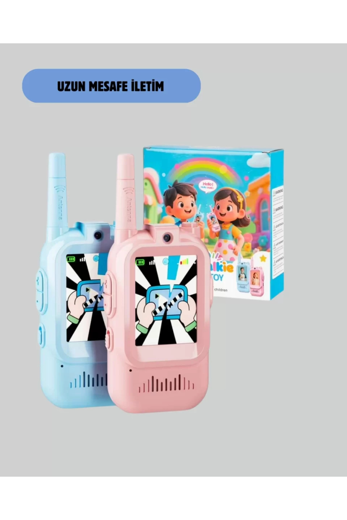 Avastyle Görüntülü Walkie Talkie Çocuklar İçin Video İnterkomlu Oyuncak AvaTEch fotoğrafı 3 (önizleme)