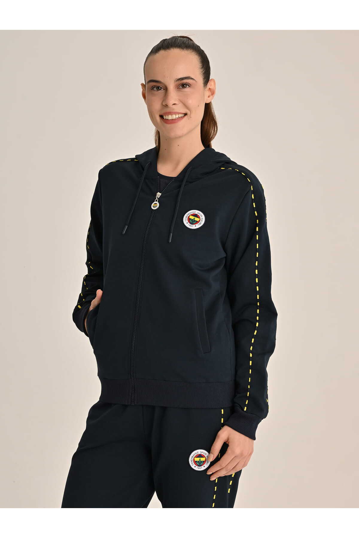 Fenerium KADIN TRIBUN BASIC SWEAT görsel 3