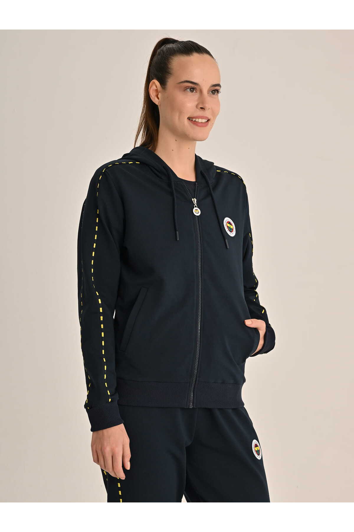 Fenerium KADIN TRIBUN BASIC SWEAT görsel 2
