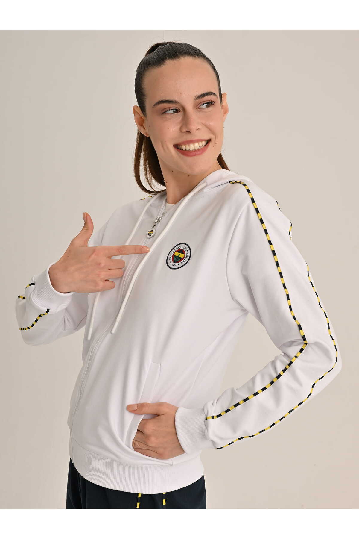 Fenerium KADIN TRIBUN BASIC SWEAT görsel 3