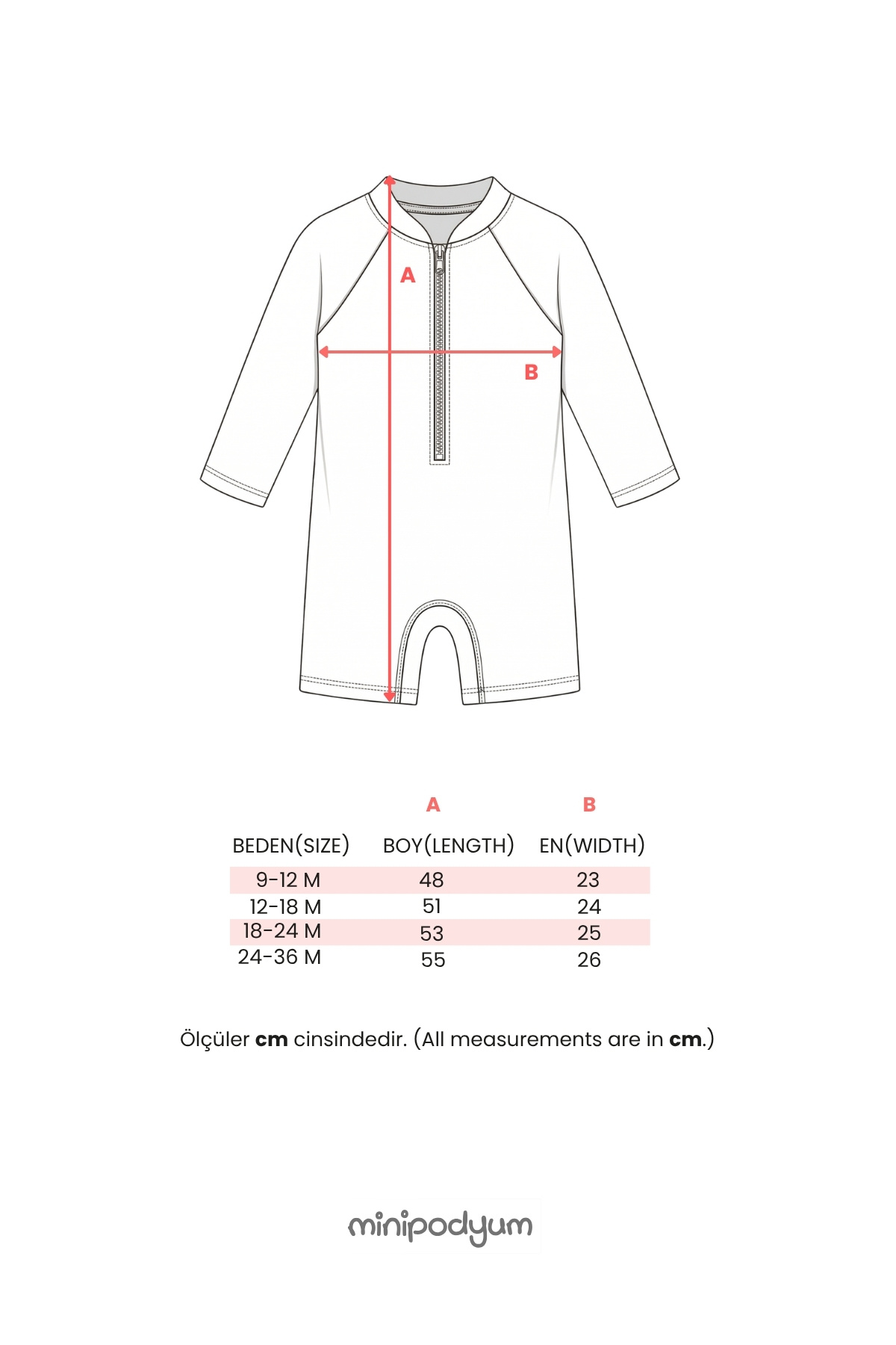 Minipodyum Erkek Bebek Yüzücü Mayosu Uzun Kollu Dinazor Desenli fotoğrafı 3 (önizleme)