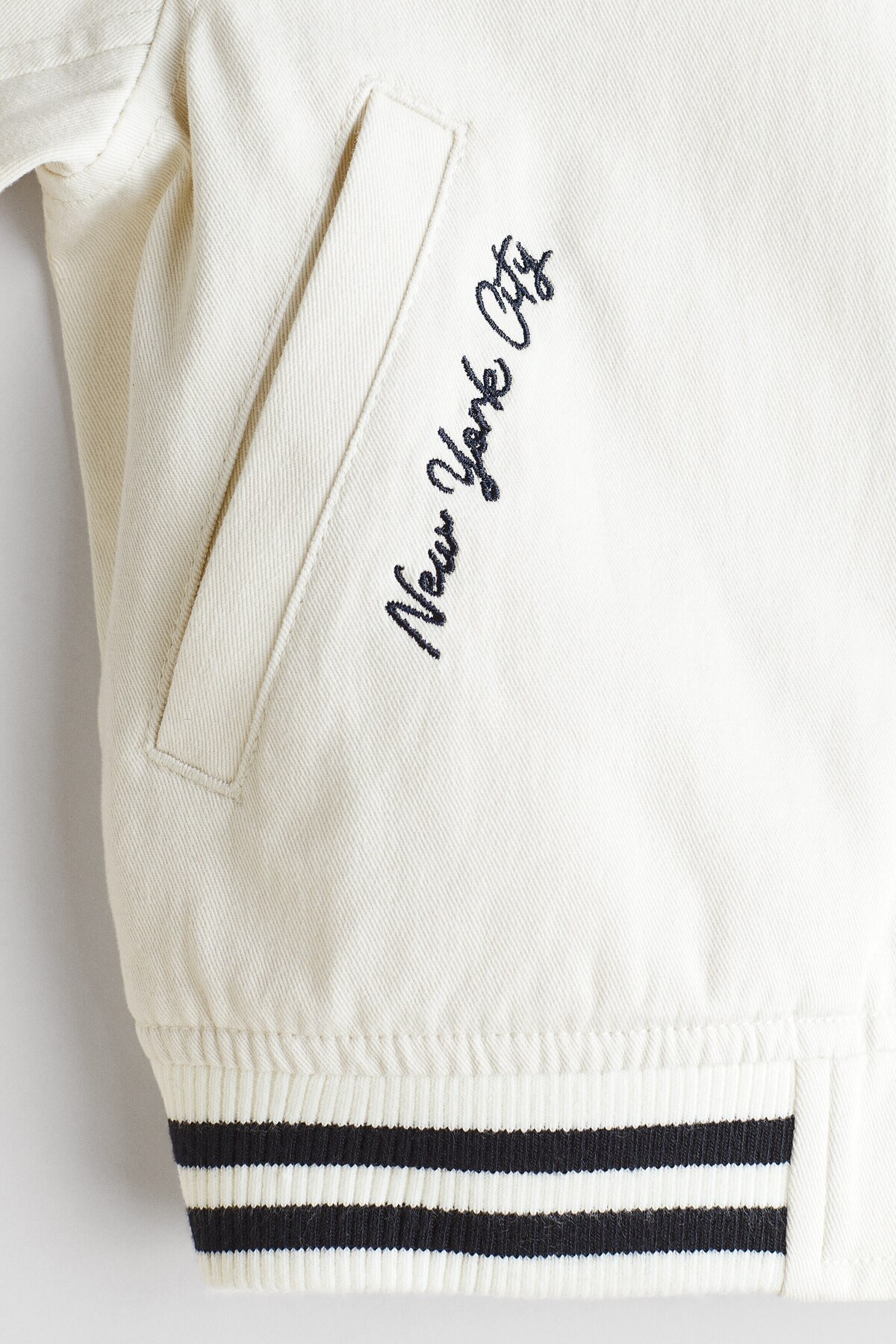 H&M Pamuklu Beyzbol Ceketi fotoğrafı 2 (önizleme)