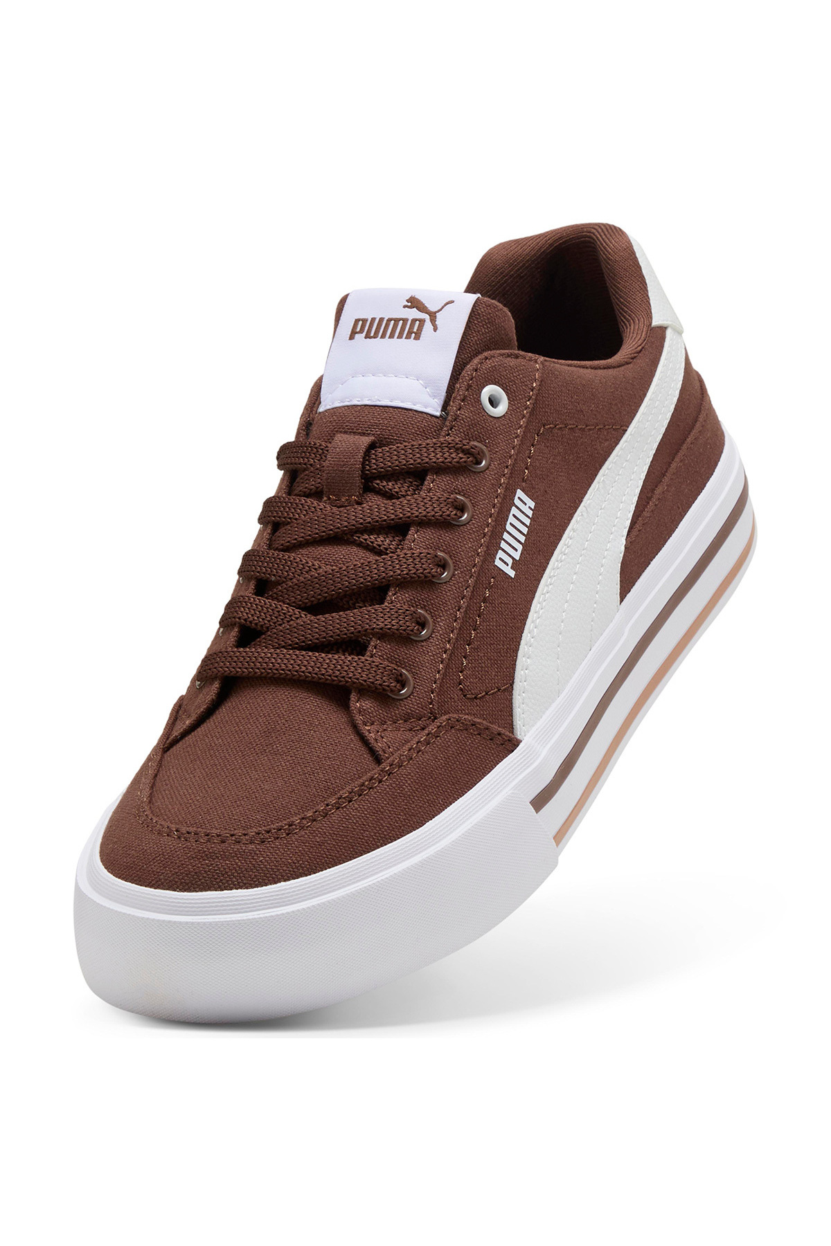 Puma  Court Classic Vulc Fs Erkek Kahverengi Sneaker Ayakkabı 39635334 - Görsel 4