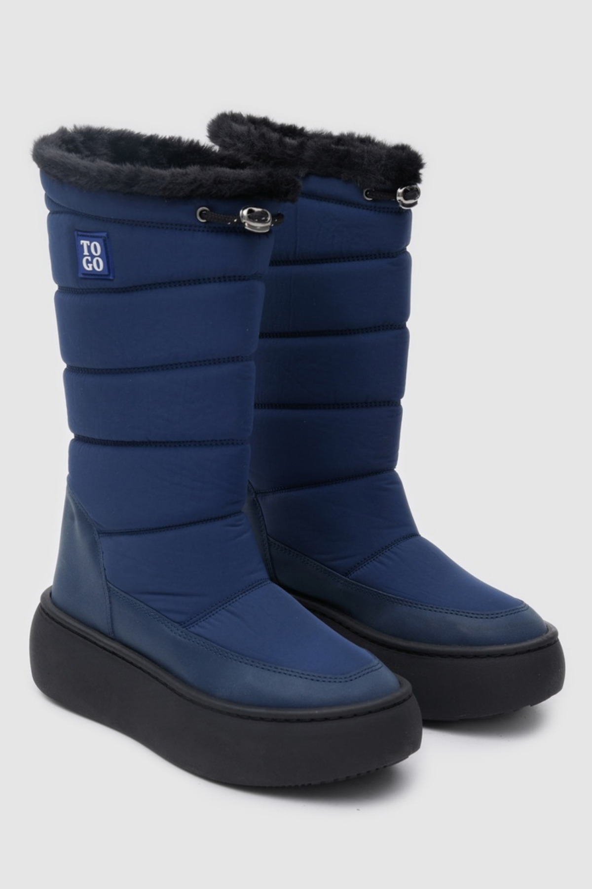 TOGO Lacivert Kadın Kar Botu [TG060057] görsel 4