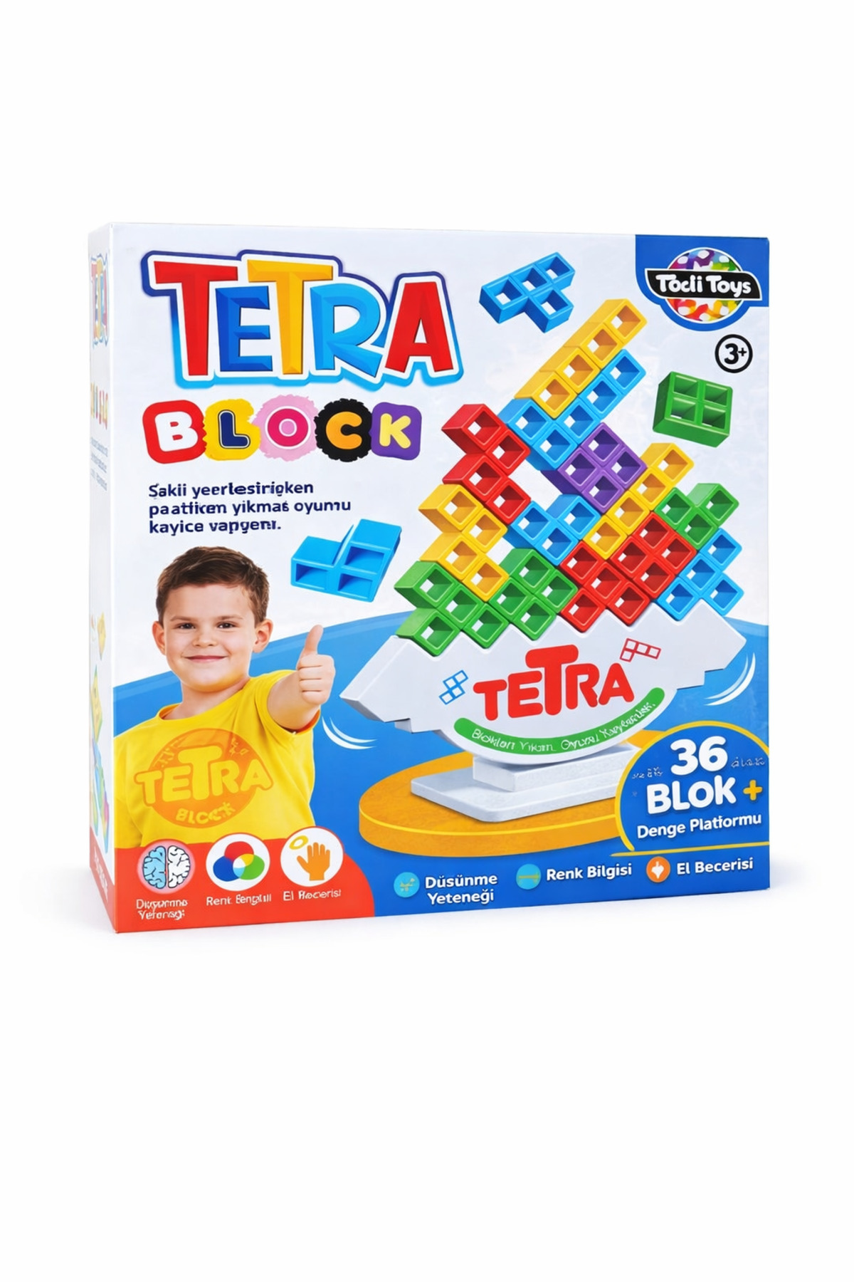 Tetra Block Balance Game- | Intelligence and Strategy Game for Kids