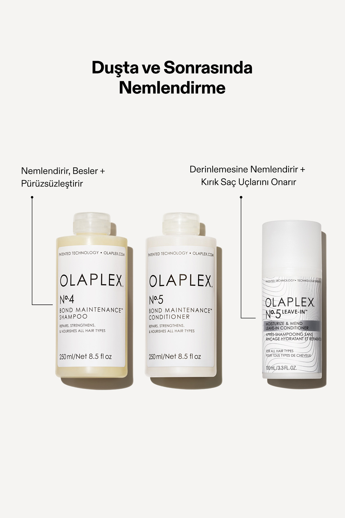 No. 5 Leave-In Moisturize & Mend Conditioner - Anında Onarıcı, Durulanmayan Saç Bakım Kremi 100ml — 20143285 — تصویر 4 از 6