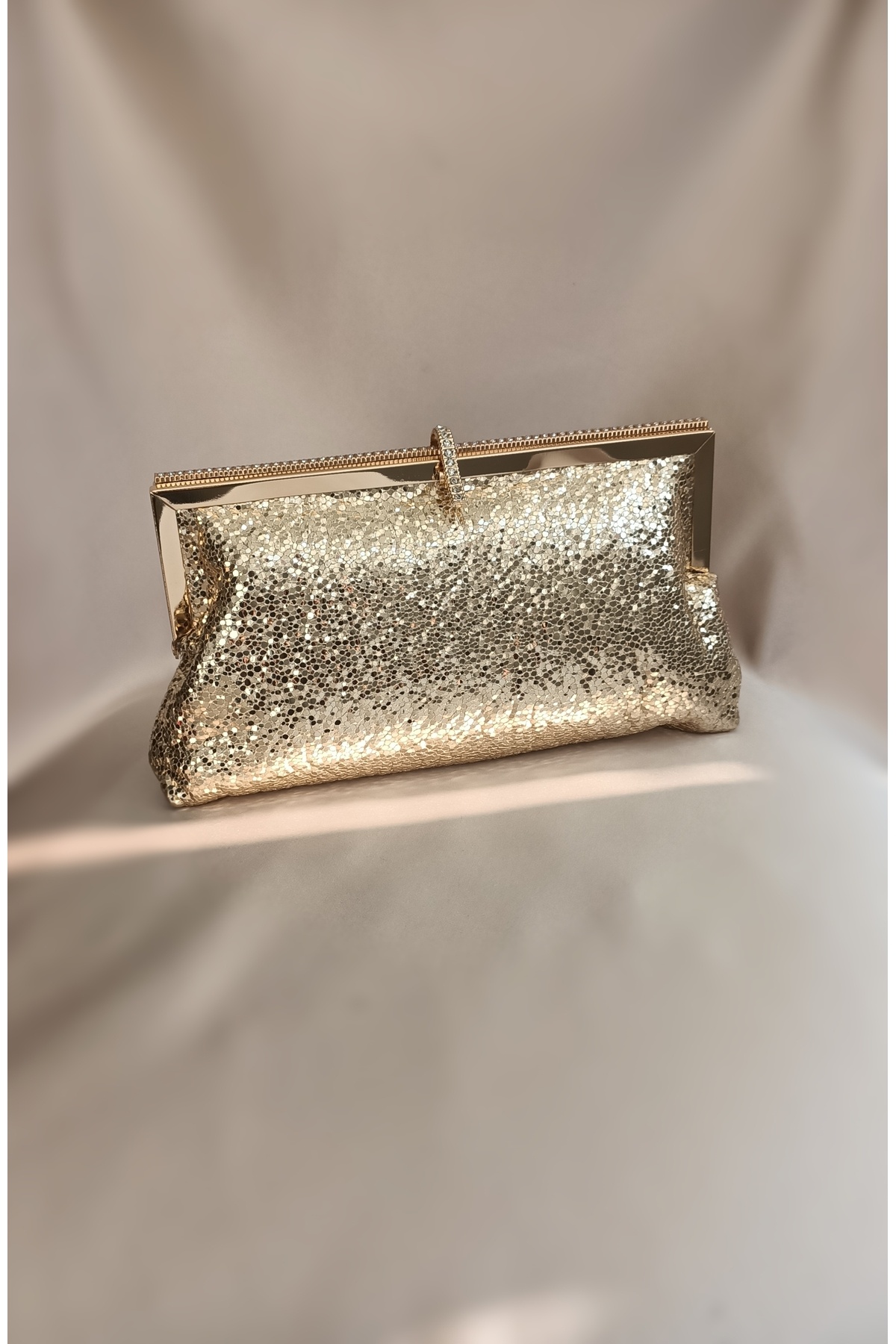 Gül Karatekin Kadın Venom Desen Taş Detaylı Cüzdan Clutch Model Portföy Özel Gün Ve Abiye Çanta görsel 4