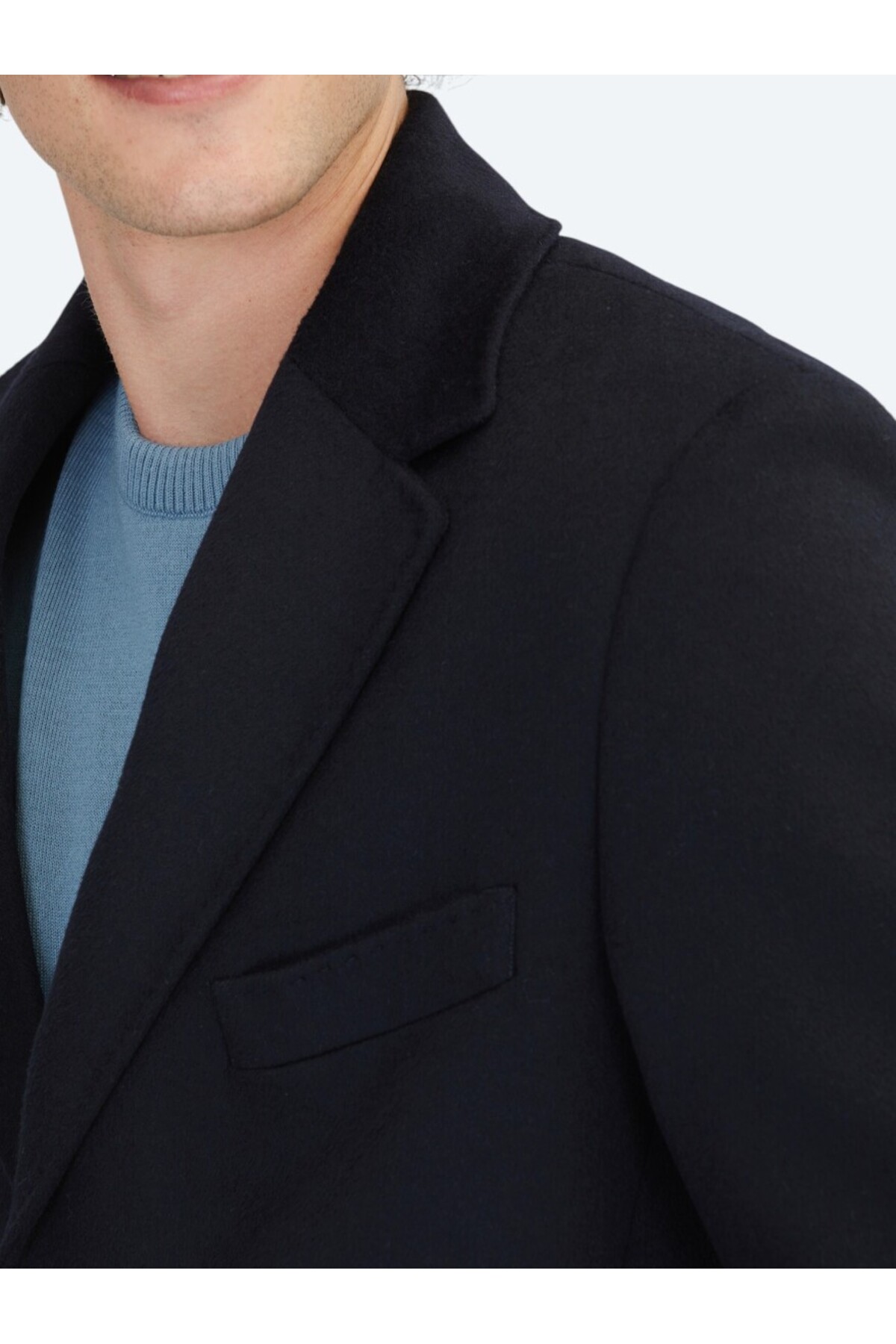 Kip  Dokuma Palto - KP10110096 - Görsel 4