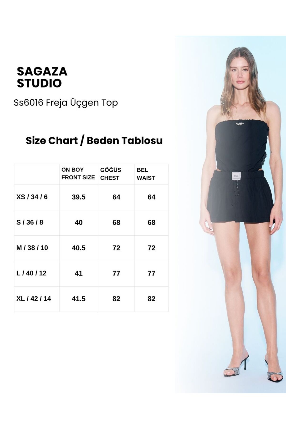 Sagaza Studio SS6016 Üçgen Büstiyer görsel 6
