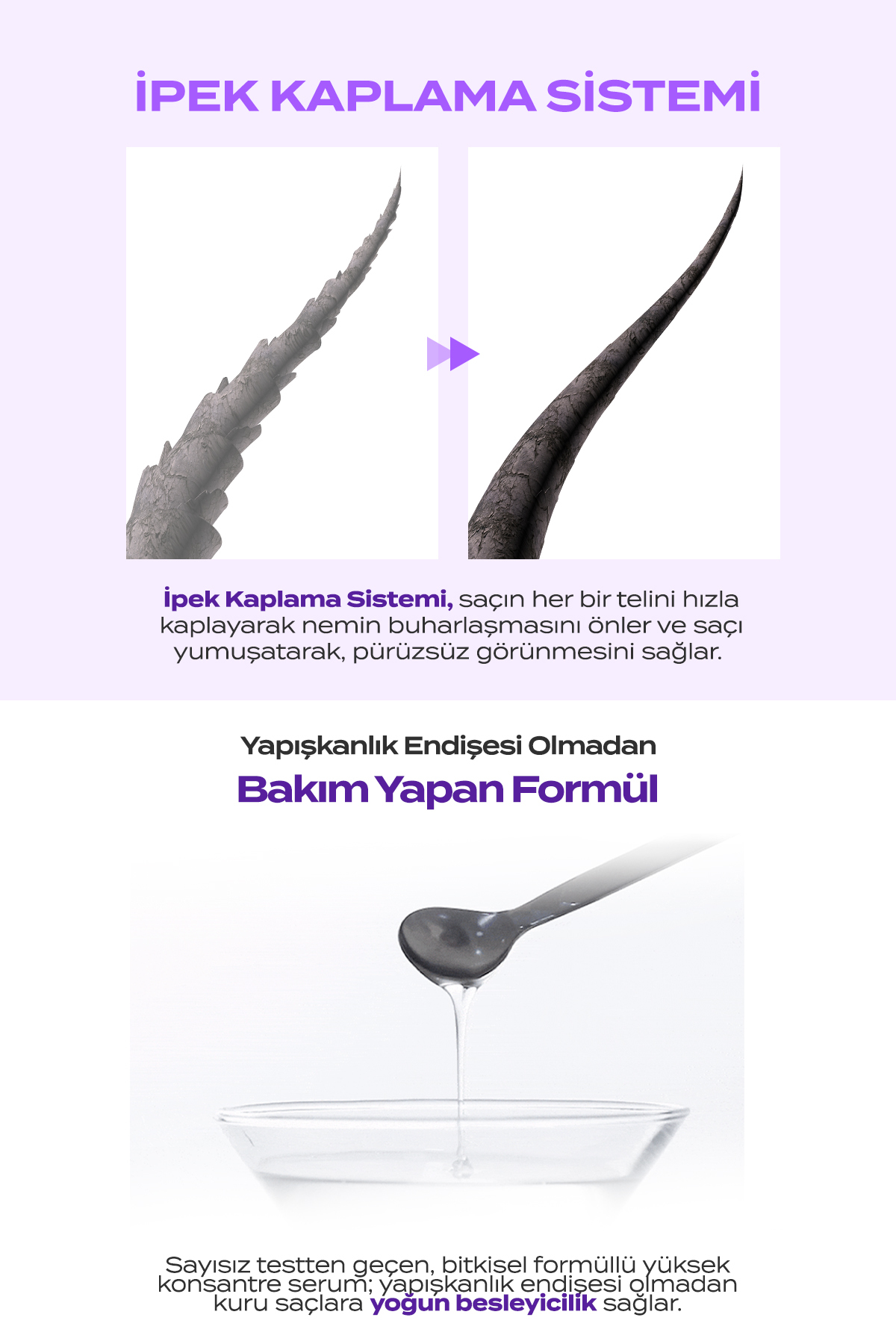 Kuru ve Yıpranmış Saçlara Onarıcı Bakım Serumu KUNDAL Macadamia Ultra Hair Serum 100ml (White Musk) — 7235 — تصویر 7 از 9