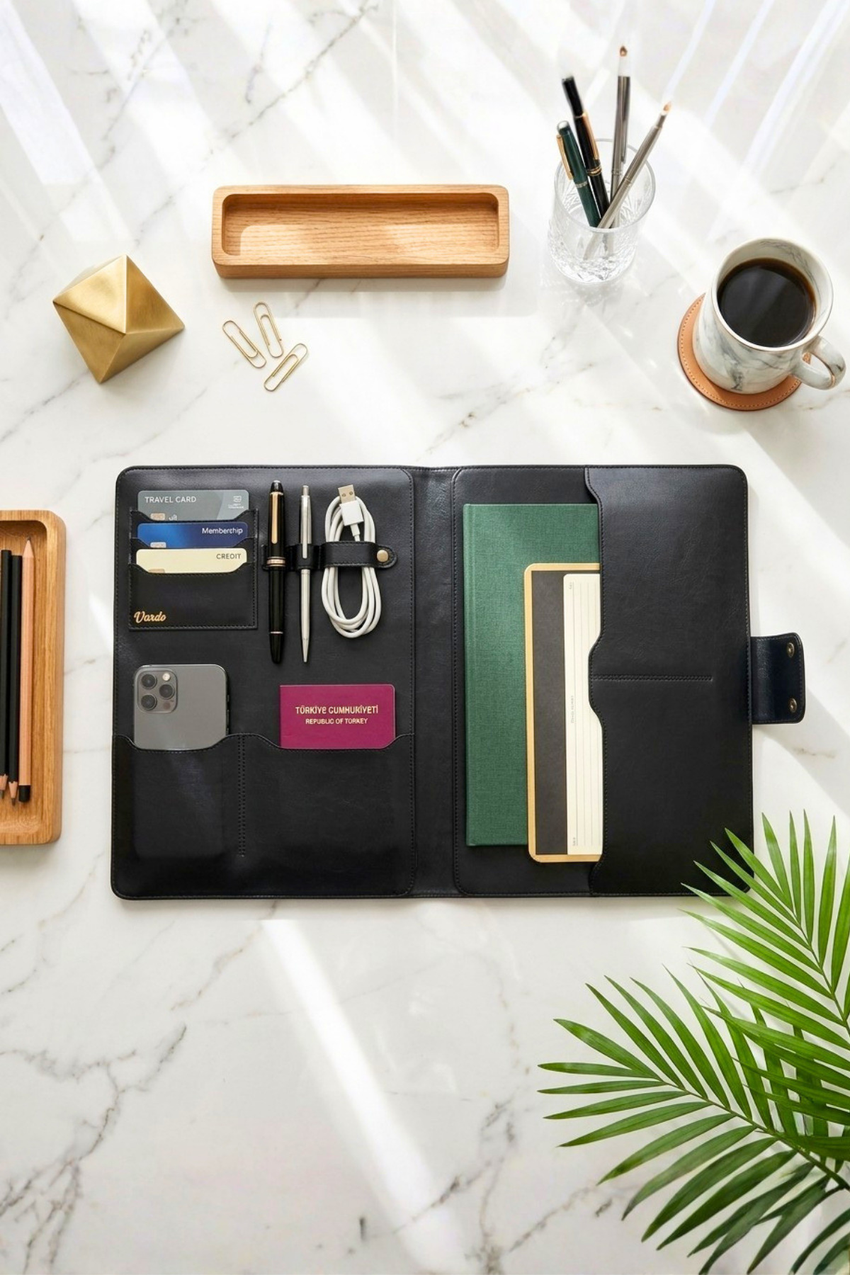 Ingrid 34x24.5 cm Macbook Air/Pro 13-14 Inch, Ipad Organizer Notebook & Briefcase & Tablet Bag