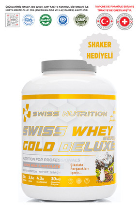 Swiss Nutrition Whey Gold Deluxe Series Protein Tozu Alpine Milk Chocolate 55...