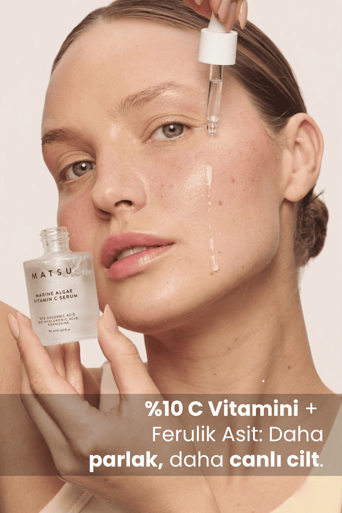 C Vitamini Aydınlatıcı Antioksidan Yüz Serumu 30 ml — MP37 — تصویر 3 از 7