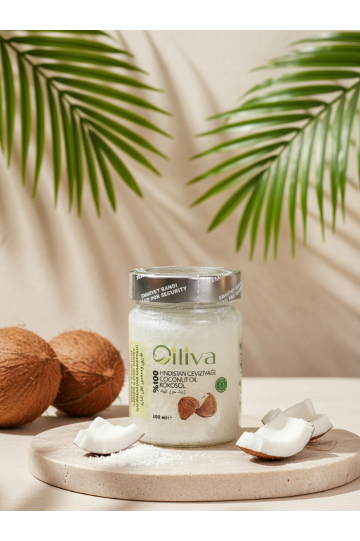 %100 Doğal Hindistan Cevizi Yağı 300 ml – Soğuk Sıkım – Cam Şişe – Katkısız ve Saf — TYCDFPAMSN172743057053146 — تصویر 6 از 8