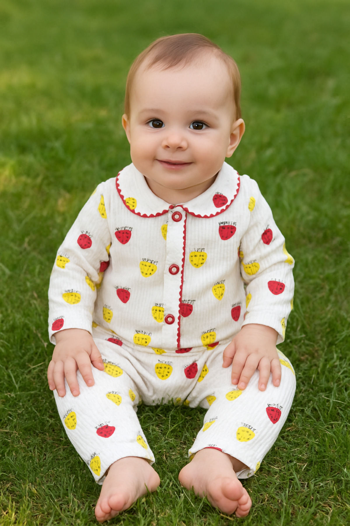 anne dokunuşu gibi KUZUM BEBE Ayıcıklı Organik Yenidoğan Fitilli Kumaş Kız Ve Erkek Bebek 2’li Hastane Çıkışı Pamuk Takım fotoğrafı 4 (önizleme)