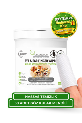 Greenwich Zero Point of Beauty Göz Kulak Çene Pati Mendili 50 Adet | Akıntı K...