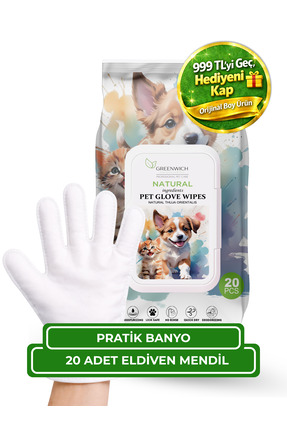 Greenwich Zero Point of Beauty Eldiven Mendil 20 Adet | Yüz Göz Kulak Ağız Pa...
