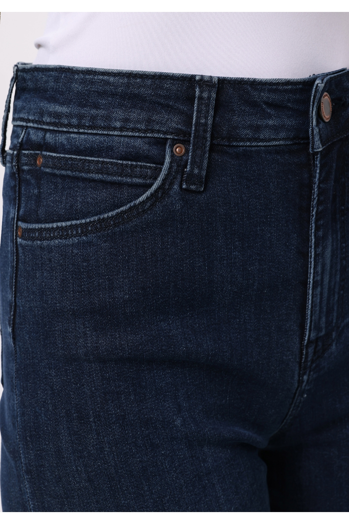 Colin’s  Regular Fit Orta Bel Bootcut Kadın Lacivert Jean Pantolon - Görsel 5