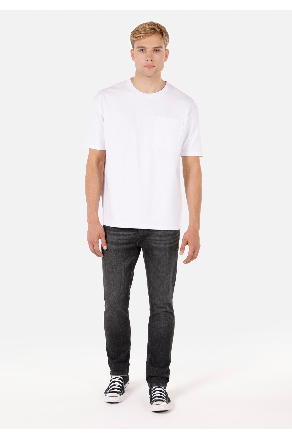Straight Fit Erkek Denim Jean Pantolon