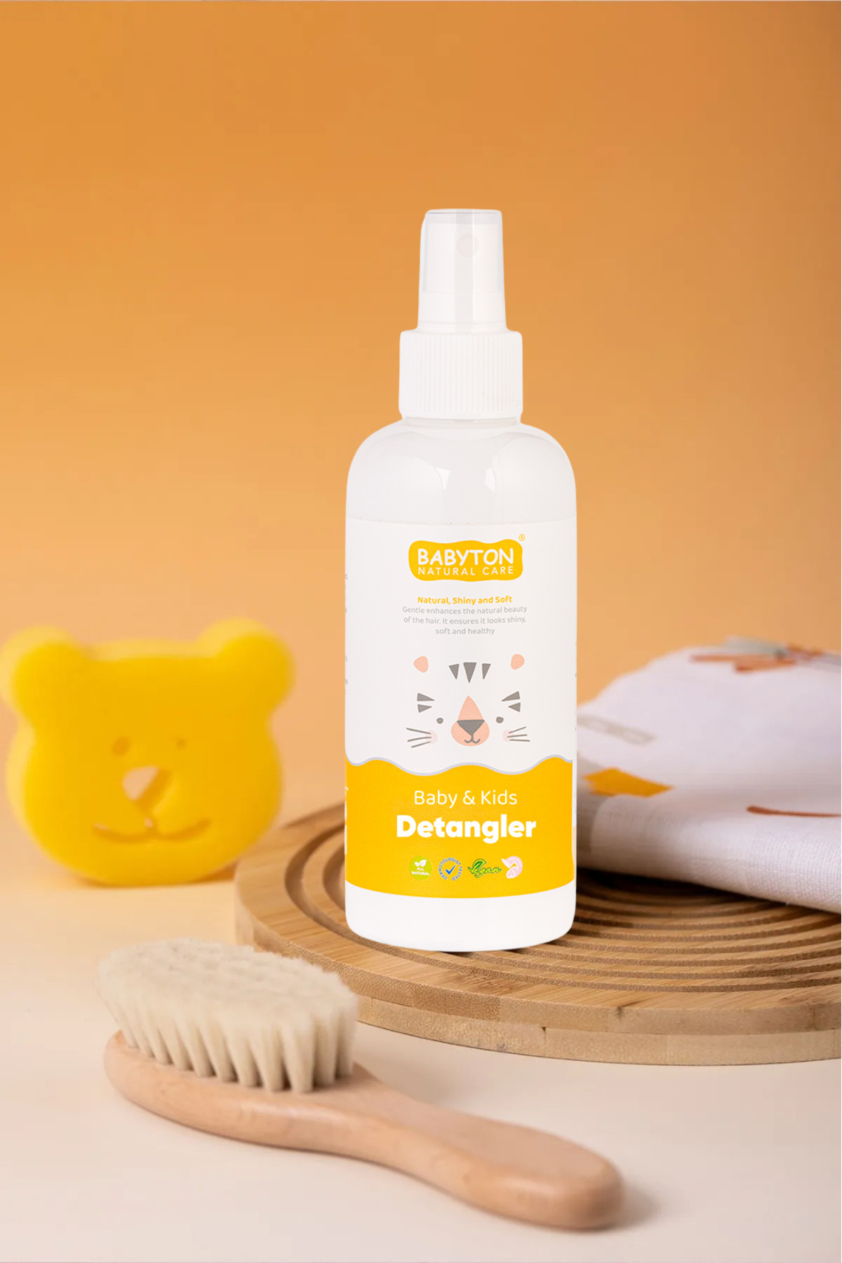 BABYTON Doğal Kolay Saç Tarama Spreyi 200 ml fotoğrafı 3 (önizleme)