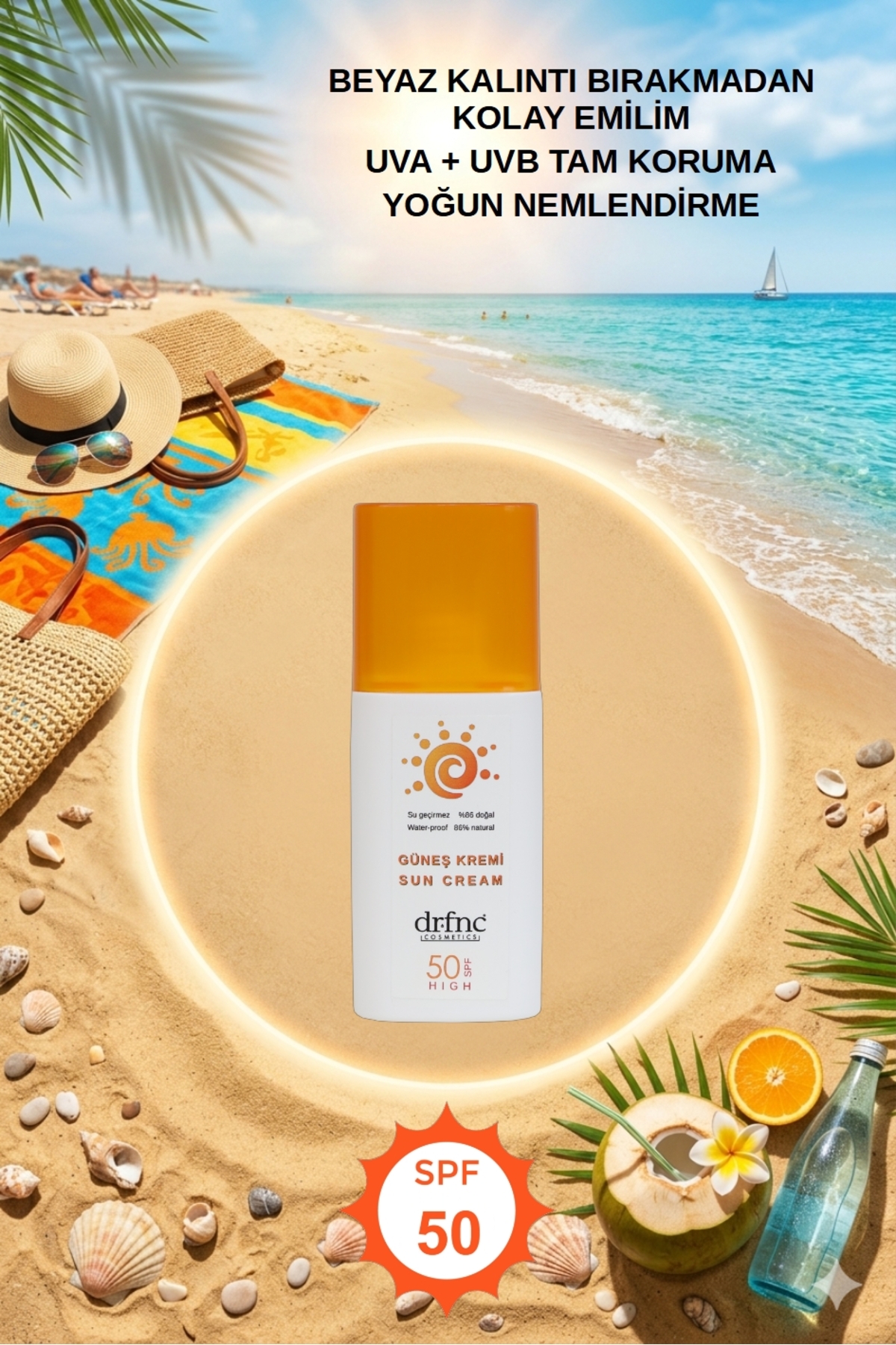 کرم ضد آفتاب با فیلتر معدنی 50 SPF - 150 میلی لیتر — 0202 — تصویر 3 از 6